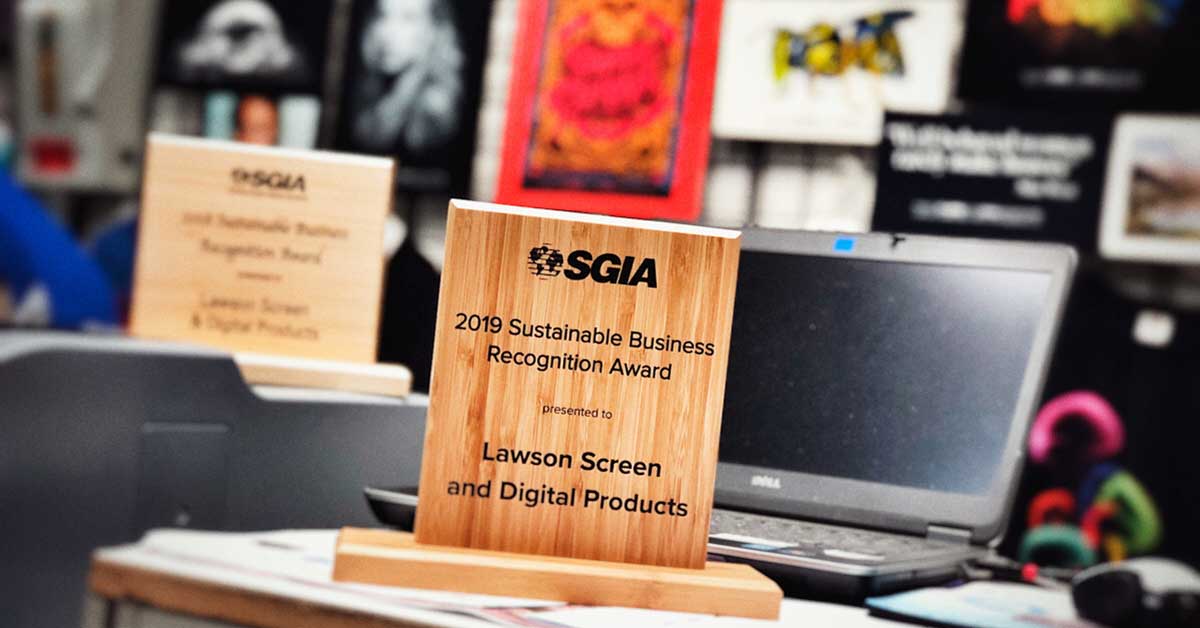 SGIA可持续的商业Award19特色