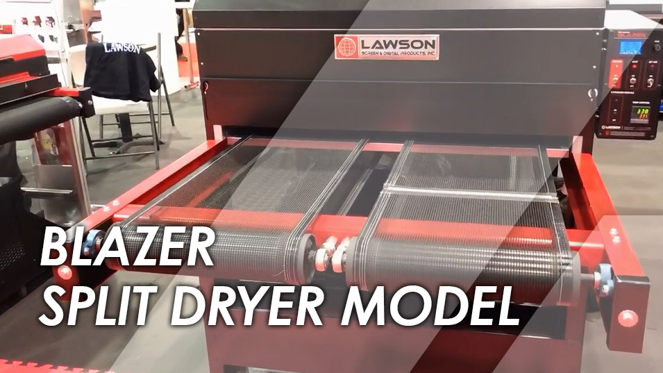劳森Blazer分裂带式输送机干燥机