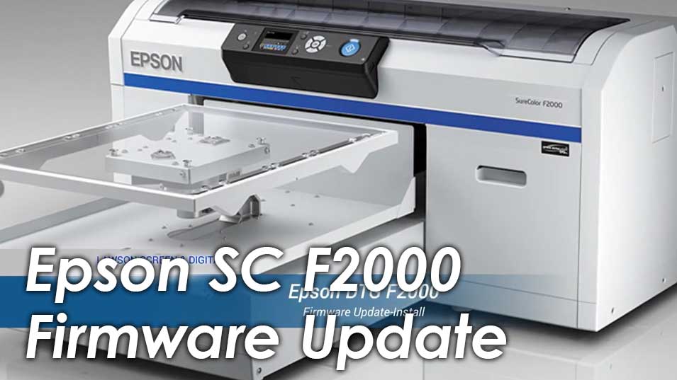 Epson F2000固件更新