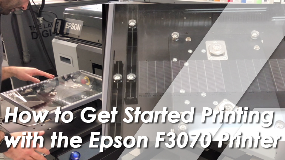 开始使用Epson F3070打印